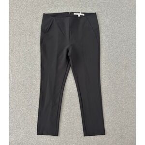 Veronica Beard Pants 10 Black Scuba Slim Fit Cropped Luxury Capsule‎ Stretch